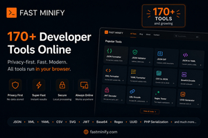 FastMinify screenshot