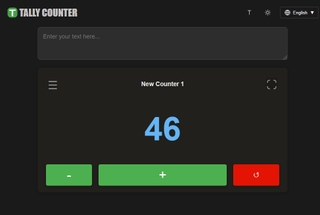 Tally Counter screenshot