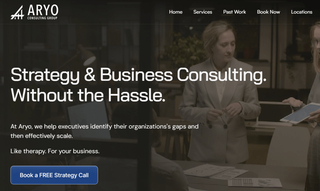 Aryo Consulting Group screenshot