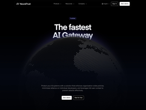 NeuralTrust: LLM Gateway and Red Teaming screenshot