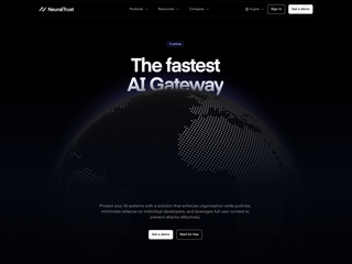 NeuralTrust: LLM Gateway and Red Teaming screenshot