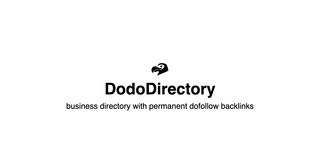 DodoDirectory.com is an online business and website directory that helps companies gain SEO backlinks, visibility, and discoverability online. screenshot