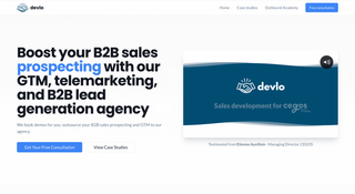 B2B Go-to-Market Partner screenshot