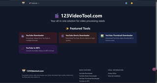 https://123videotool.com/ screenshot