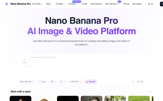 Nano Banana Pro Image Generator screenshot
