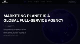 Marketing Planet Agency screenshot
