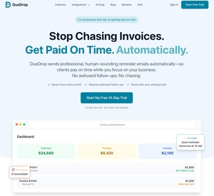 DueDrop screenshot
