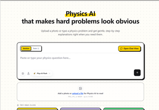 Physics AI Solver screenshot