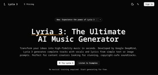 Lyria3 screenshot