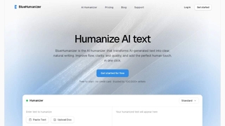 BlueHumanizer screenshot