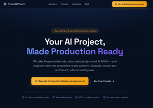 Prompt2Prod screenshot