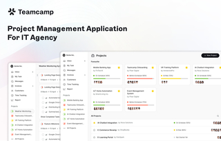 Teamcamp screenshot