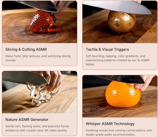 asmrai.pro AI ASMR Generator screenshot