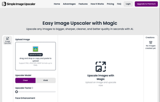 Simple Image Upscaler screenshot
