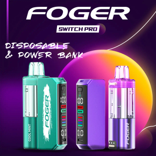 Foger Switch Pro 30K Disposable Vape - Kit ( Power Bank + Pod ) screenshot