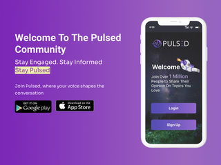Pulsed: A free online polling or survey app for verified adult users screenshot