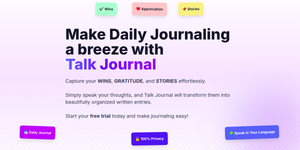 Talk Journal screenshot