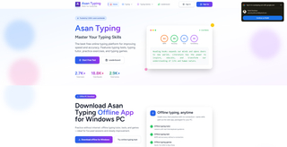 Asan Typing screenshot