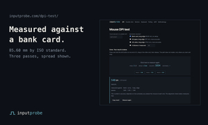 inputprobe DPI Test screenshot