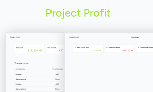 Project Profit screenshot
