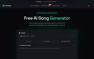GenSong screenshot