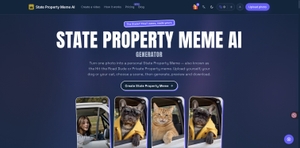 State Property Meme AI screenshot