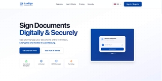LuxSign screenshot