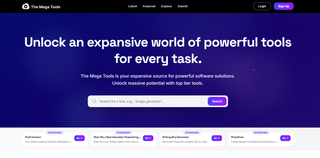 The Mega Tools screenshot