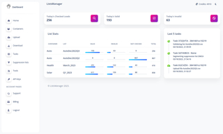 ListsManager screenshot