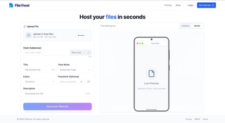 FilexHost screenshot