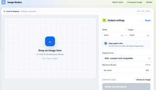 Private Image Resizer and Compressor screenshot