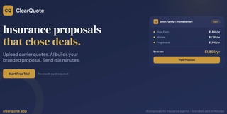 ClearQuote screenshot