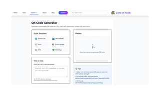 QR Code Generator screenshot