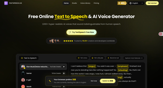 TextSpeech screenshot