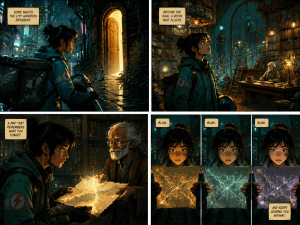 Prompt To Comic screenshot