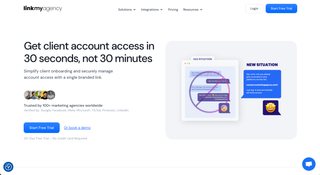 LinkMyAgency screenshot