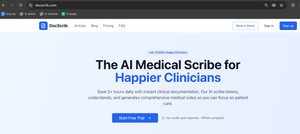 Docscrib screenshot