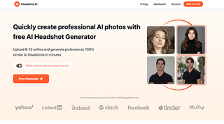iHeadshot.AI screenshot