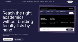 Faculty Atlas screenshot
