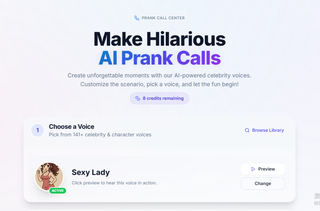 AI Prank Call screenshot