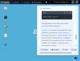 LabEx screenshot