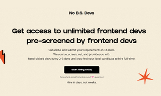 No B.S. Devs screenshot