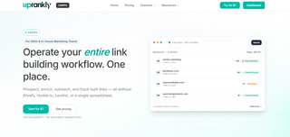 Uprankly LinkPro screenshot
