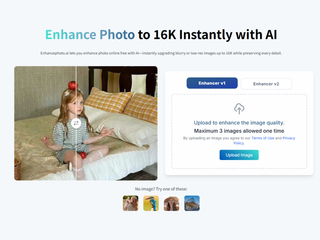 EnhancePhoto AI - Free image Enhancer screenshot