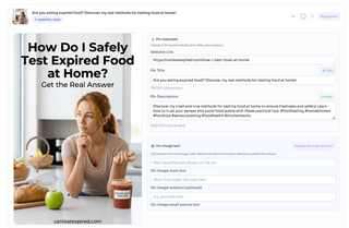 URL2Pin screenshot