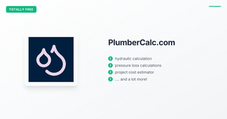 plumbercalc screenshot