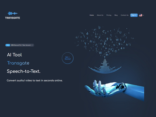 Transgate: AI Speech to Text screenshot