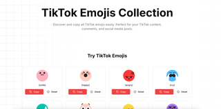 Tiktok Emojis Collection screenshot