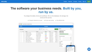 InfoLobby - A database platform for people who outgrew spreadsheets screenshot