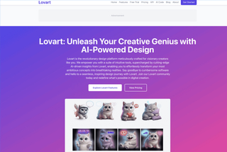 Lovart AI screenshot